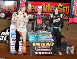 Buddy Kofoid Captures POWRi Midget Thriller at I-4