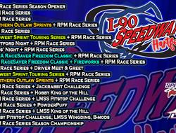 Special events and weekly racing highlight 20 even