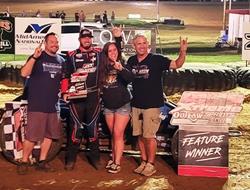 Jake Swanson Shines at Spoon River Speedway with P