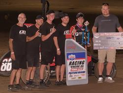 Crews Captures Fifth Lucas Oil POWRi Midget Win on