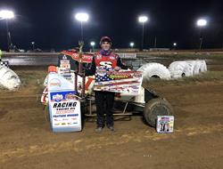 COLWELL CHARGES FROM TAIL TO WIN AT I-30