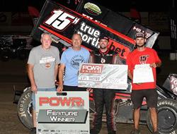 Sam Hafertepe Jr Snags Win with POWRi 410 Outlaw S