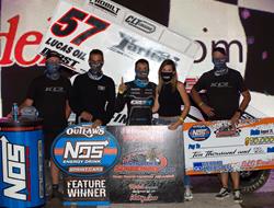 RIVER RUNNER: Kyle Larson Steals Win In River Citi