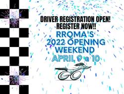 RRQMA's opening weekend is April 9 and 10!!