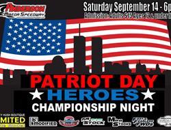 NEXT EVENT: Patrot Day Heroes / Championship Night