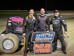 Dalton Stevens Wins with POWRi Elite Non-Wing Spri