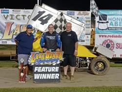 Mike Trent Tames Lake Ozark Speedway in POWRi LOS