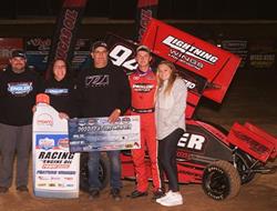 Craig Ronk Claims Victory in POWRi Outlaw Micro Le