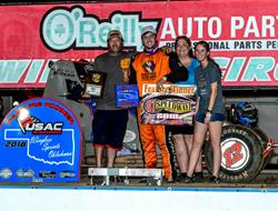 WILSON WINS WINGLESS SPRINTS OKLAHOMA FEATURE AT 8