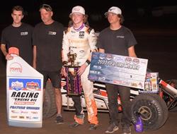 Cannon McIntosh Tops Lincoln Speedway Feature with