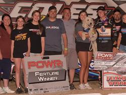 Karter Sarff Claims Coles County Speedway Win with