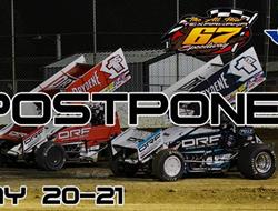 Schedule Updates for POWRi 410-Wing Outlaw Sprint