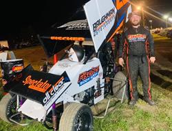 Chase Fischer Returns to POWRi MLS Victory Lane as