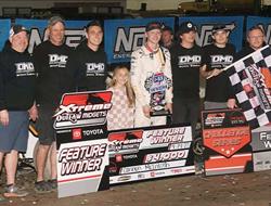 Cannon McIntosh Claims Checkers at I-55 Raceway wi