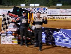 Coby Adams wins the USCS Powri Outlaw Micro Finale
