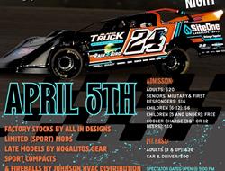 Saturday, April 5th is Meet & Greet Night at the R