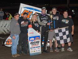 Joe B Miller Wins POWRi 600cc Outlaw Micro Feature