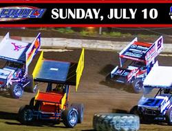 Rainfall Postpones POWRi 410 Wing Outlaw League Vi