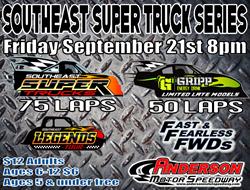 NEXT EVENT: Southeast Super Truck Series Sept. 21s