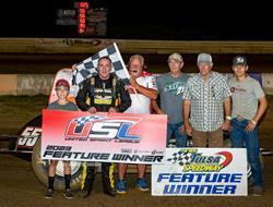 Johnny Kent Wins United Sprint League Debut at Tul