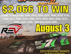 Two-State Swing on August 2-3 for REVIVAL Dirt Lat