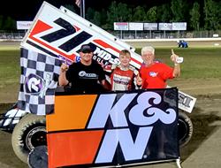 BAKER COOKS IN USCS WIN AT MAGNOIA MOTOR SPEEDWAY