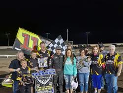 Blurton Captures Victory on Night One of WaKeeney