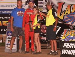 Kory Schudy Sweeps POWRi WAR Weekend at Lake Ozark