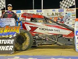 Mario Clouser Cruises to POWRi WAR Night Two Win i