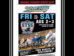 AUG 2-3  Summer Thunder Sprint Series heads to Cot