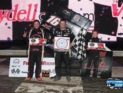 Mike Neau Wins POWRi Lightning Sprint Nationals Ni