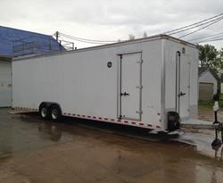 The new trailer that I bought for my team this year.