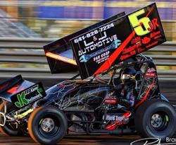 305 hot laps on 8/27 at Knoxville Raceway. Brandon Anderson Photography