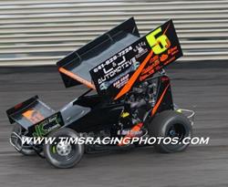 Knoxville Raceway, opening night.