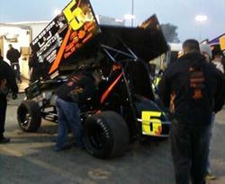 Opening night at the Knoxville Raceway.