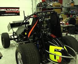 Back view of my 360 sprint car.