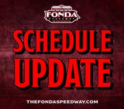 Fonda Speedway 2024 Early Season Schedule Changes: No Racing Satu