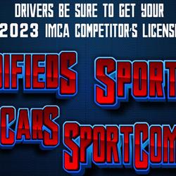 Drivers be sure to get your 2023  IMCA competitor’s license