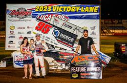 Covington Leads Start to Finish at Lucas Oil Speedway