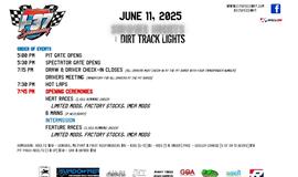 Summer Nights and Dirt Track Lights Wednesday Night Mini-Series Night 1!