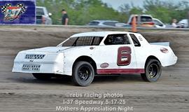 Mothers Appreciation Night @ I-37 Speedway, 5-17-25