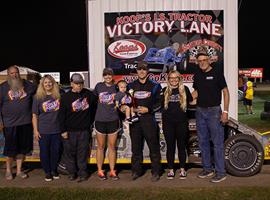 Rust wraps up track title in victory lane at Benton County Speedway