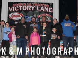 Fantastic finishes highlight season opener at Benton County Speedway