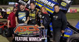 Terry McCarl Wins A Thriller With The ASCS Wa