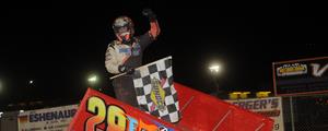 Davie Franek Parks It in Victory Lane at Will