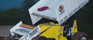 Hagar Rallies for Top-10 Finish Against 410s