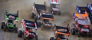 World of Outlaws Headline Three Sprint Car Di