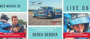 Fancy a live video Q&A with Derek deBoer tomo