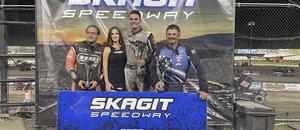 Starks Earns Fifth Win at Skagit Speedway Hea