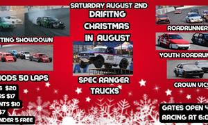 Christmas in August Drifting August 2nd